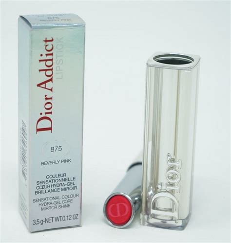 dior addict lipstick lippenstift 875 beverly pink|best Dior lipstick reviews.